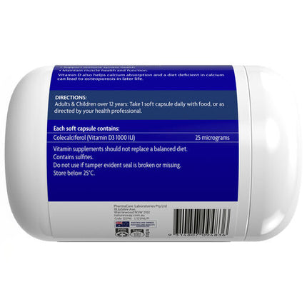 Nature's Way Vitamin D 1000 IU 500s