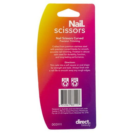 Direct Beauty Nail Scissors Curved