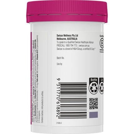 Swisse Ultiboost Perimenopause Balance 30 Tablets