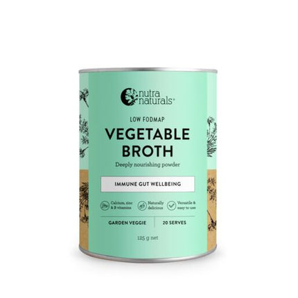 Nutra Naturals Vegetable Broth Garden Veggie 125g