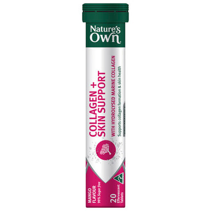 Nature's Own Collagen + Skin Support 20 Tablets
