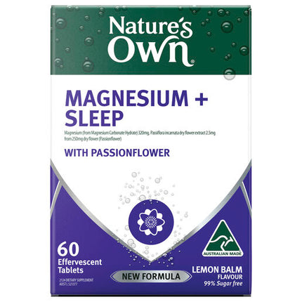 Nature's Own Magnesium + Sleep 60 Tablets