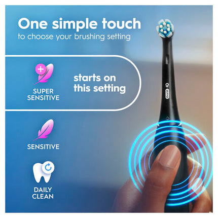 Oral-B iO Series 2 Gentle Clean Sensitive Electric Toothbrush Black