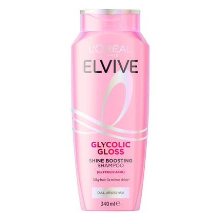 L'Oreal Elvive Glycolic Gloss Shine Boosting Shampoo 340ml