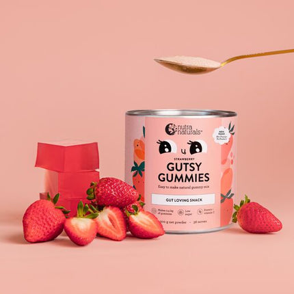 Nutra Naturals Gutsy Gummies Strawberry 300g