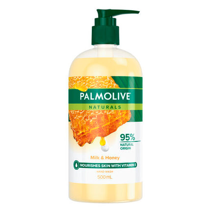 Palmolive Naturals Liquid Hand Wash Milk & Honey 500mL Pump