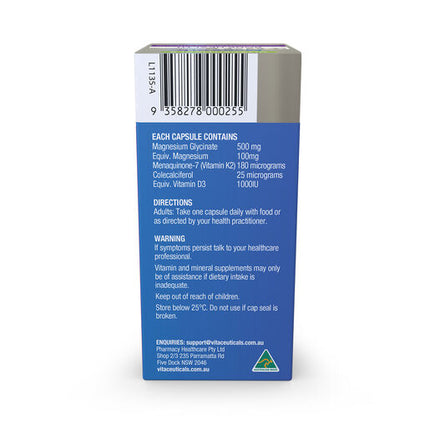 Vitaceuticals MagZorb K2 + D3 + Capsules 60