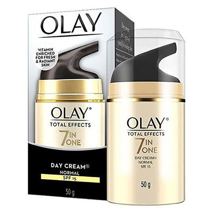 Olay Total Effects Face Cream Moisturiser Normal SPF15+ 50g