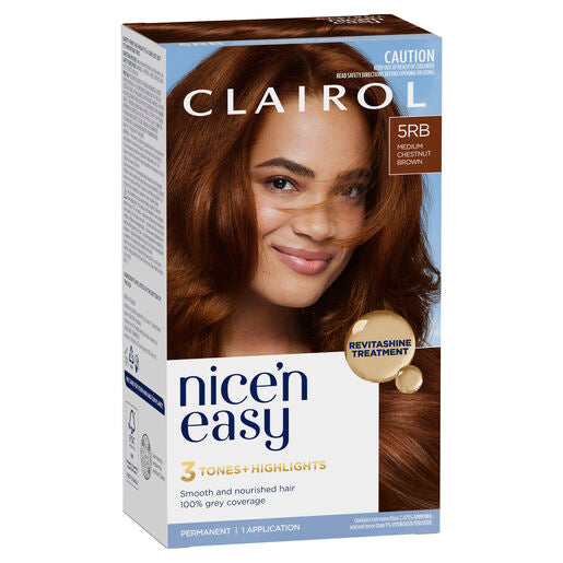 Clairol Nice 'N Easy 5RB Medium Chestnut Brown