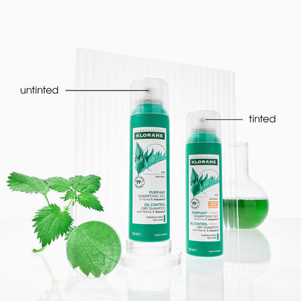 Klorane Oil Control Dry Shampoo with Nettle & Vitamin E 50mL