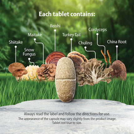 Caruso's 8 Mushrooms Complex 60 Tablets