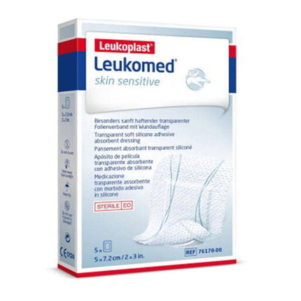 Leukomed Skin Sensitive Sterile 5cm x 7.2cm Single Dressing