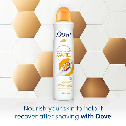 Dove Antiperspirant Advanced Care Passionfruit Lemongrass 250ml