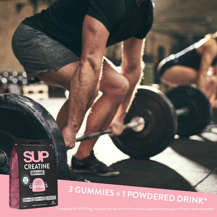 SUP Creatine Peach Flavour Gummies Peach 35s Gummies