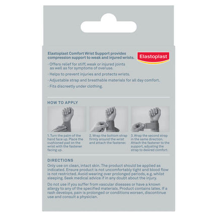 Elastoplast Comfort Wrist Support Unisex One Size