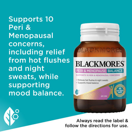 Blackmores Peri + Menopause Balance 60