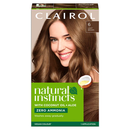 Clairol Natural Instincts 6 Light Brown