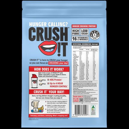 Sanitarium Crush It Shake Vanilla 780g