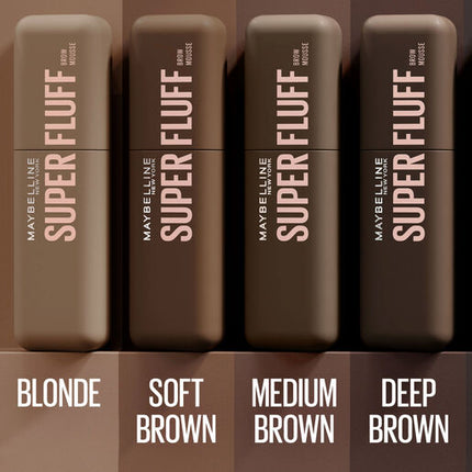 Maybelline New York Superfluff Brow Mousse Deep Brown 5ml