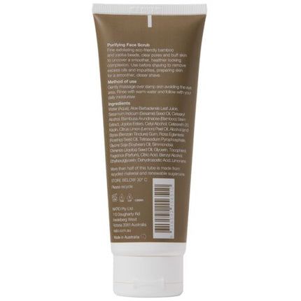 Natio For Mens Purifying Face Scrub 26 100ml