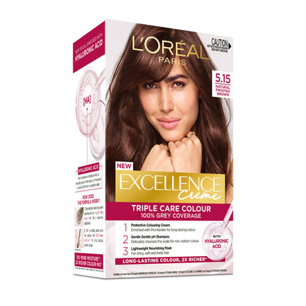 L'Oreal Excellence 5.15 Natural Frosted Brown