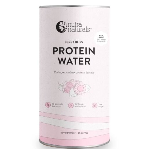Nutra Naturals Protein Water Berry Bliss 450g