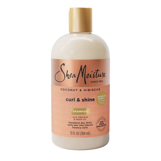 Shea Moisture Coconut & Hibiscus Curl & Shine Shampoo 384ml