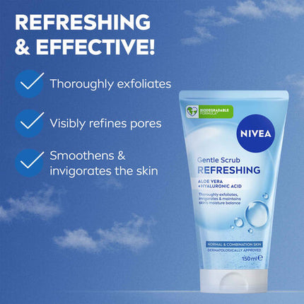 Nivea Daily Essentials Gentle Exfoliating Scrub 150mL