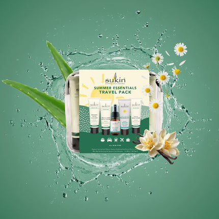 Sukin Summer Essentials Travel Pack