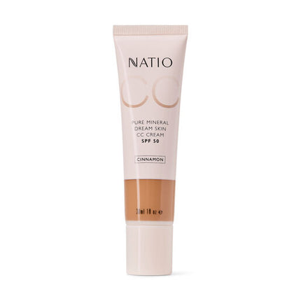 Natio Pure Mineral Dream Skin CC Cream SPF 50 Cinnamon