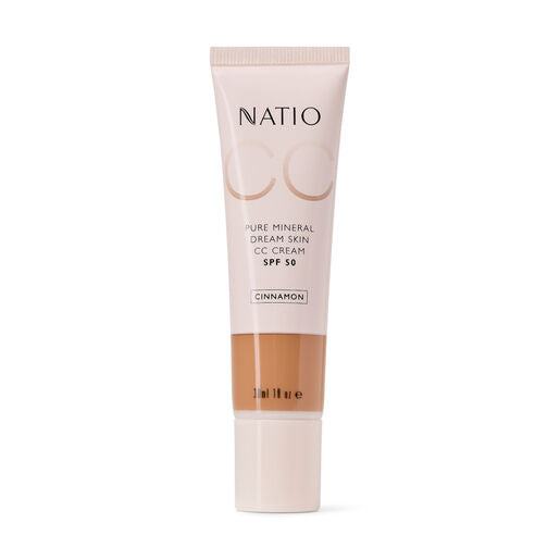 Natio Pure Mineral Dream Skin CC Cream SPF 50 Cinnamon