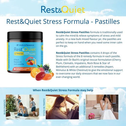 Rest & Quiet Calm Mixed Pastilles Jar 100g