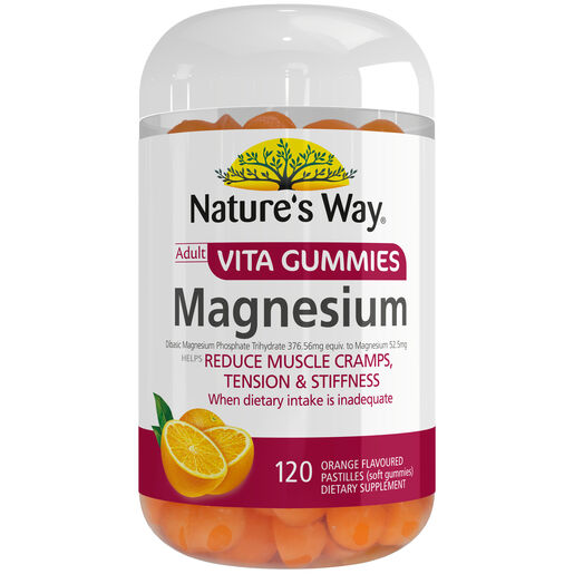 Nature's Way Adult Vita Gummies Magnesium 120