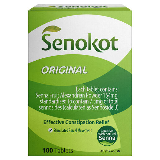 Senokot Tablets 100 Pack