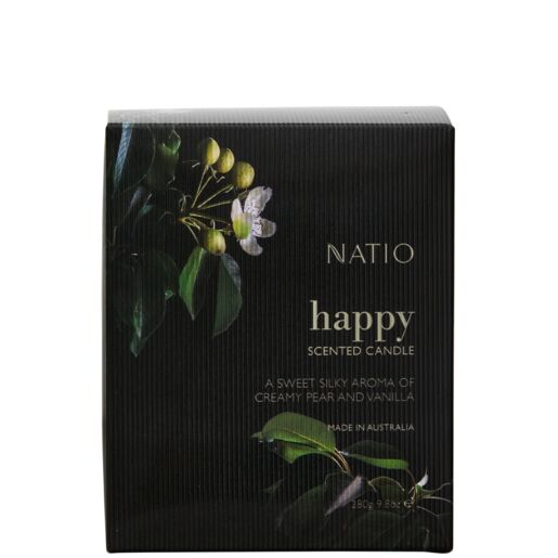 Natio Scented Candle - Happy