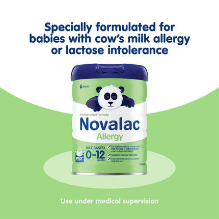 Novalac Allergy Premium Evidence Based Specialty Infant Formula Powder 800g