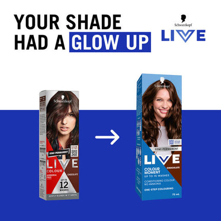 Schwarzkopf Live Colour Chocolate 75ml