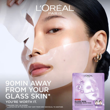 L'Oréal Paris Revitalift Filler Glass Skin Hydrogel Glow Mask
