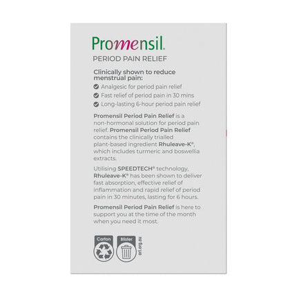 Promensil Period Pain Relief Capsules 20