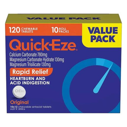 Quickeze Original 120 Tablets