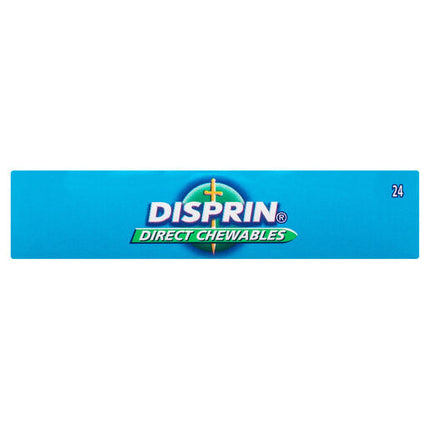 Disprin Direct Chewable Pain Relief Tablets 300mg Aspirin 24 pack