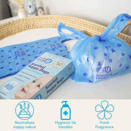 Baby U Nappy Bags 50 Pack
