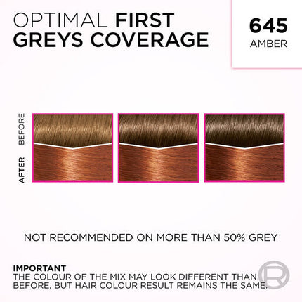 L'Oreal Casting Creme Gloss Semi-Permanent Hair Colour 645 Amber