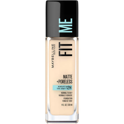 Maybelline Fit Me Matte & Poreless Mattifying Liquid Foundation 110 Porcelain