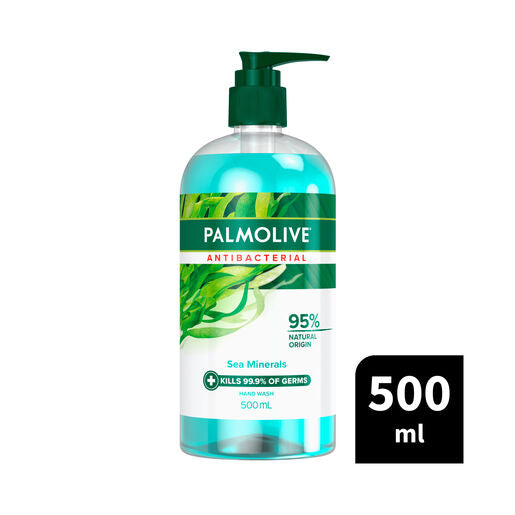 Palmolive Antibacterial Liquid Hand Wash Sea Minerals 500mL Pump