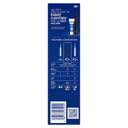 Oral-B iO Series 2 Gentle Clean Sensitive Electric Toothbrush Black
