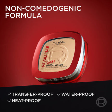 L'Oreal Infallible Foundation In A Powder 245 Golden Honey