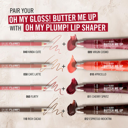 Rimmel London Oh My Gloss! Lip Butter 010 Apricello