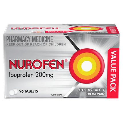 Nurofen 200mg Ibuprofen 96 Tablets
