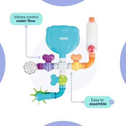 Nuby Wacky Waterworks Bath Toy